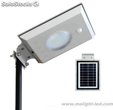 Lampara Solar Luminario Con Sensor De Movimiento 5W 550lm all in one