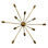 Lampara Techo Sputnik Plafon 12 luces lat - Foto 4