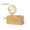 Lámpara vintage fabricada en bambú