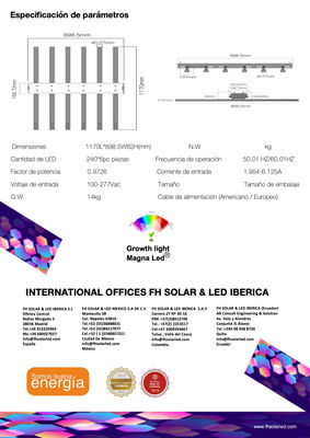 Lámparas de crecimiento para invernaderos Luces led / Magna led AEG500W PLUS - Foto 3