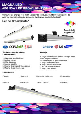 Lámparas de crecimiento para invernaderos Luces led / Magna led AEG55W CRISTAL - Foto 4