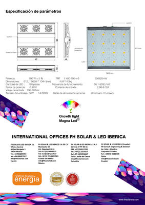 Lámparas de crecimiento para invernaderos Luces led / Magna led AEG780W GROW - Foto 3