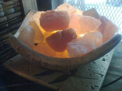 lamparas de sal del himalaya - Foto 2