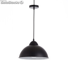 Lampe Aluminium mielec schwarz 30X30X18CM sieben auf deco