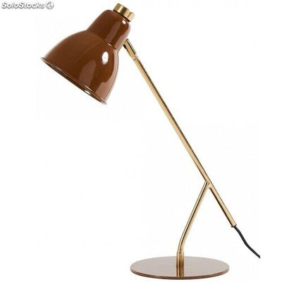 lampe de bureau brune