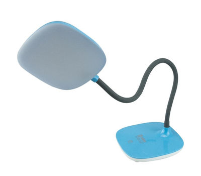 Lampe de bureau flexible LED 7 W - Bleu - Photo 2