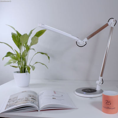 Lampe de Bureau LED Lul avec chargeur wireless - Photo 4