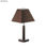 Lampe de table Tan e14 bois et détail métal - 1