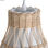 Lampe kumiko rattan-aluminium weiß DN18X18.5CM sieben auf deco - Foto 3