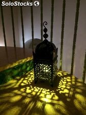 Lampe Solaire Marocaine pour jardin - old design - unique au maroc