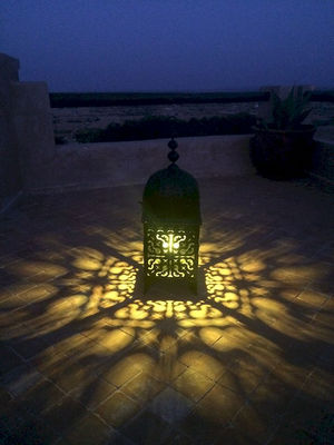 Lampe Solaire Marocaine pour jardin - old design - unique au maroc - Photo 2