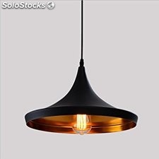 Lampe Suspension noir E27