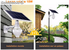 Lampes solaires 15W