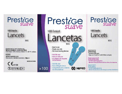 Lancetas prestige Fácil código 7435