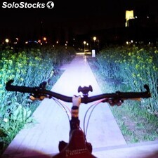 Lanterna Emergência p Bike 1 Led Recarregável