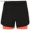 Lanus shorts s/l black/fluor coral ROPC66550302234 - Foto 2