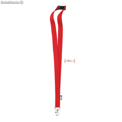 Lanyard in rpet rosso MIMO6100-05