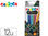 Lapices de colores carioca metallic hexagonal mina 3,3 mm caja de 12 colores - 1