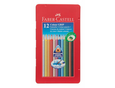 Lapices de colores faber castell acuarelable colour grip triangular caja - Foto 2