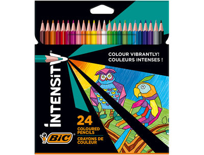 Lapices de colores intensity caja de 24 unidades colores surtidos - Foto 2