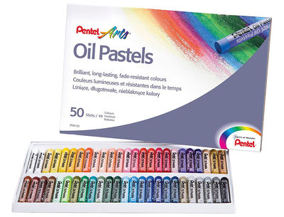 Lapices pentel oil pastel caja de 50 colores surtidos - Foto 2