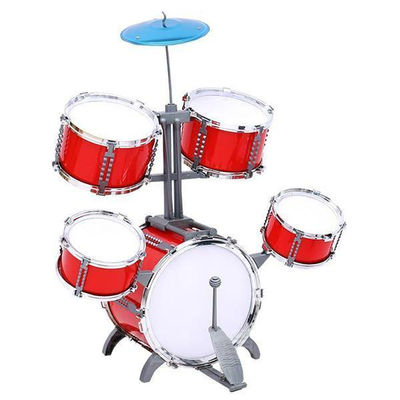 Large Drum Set with Chair Percussion Music Instrument Kids Toy