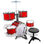 Large Drum Set with Chair Percussion Music Instrument Kids Toy - Photo 3