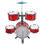 Large Drum Set with Chair Percussion Music Instrument Kids Toy - Photo 4