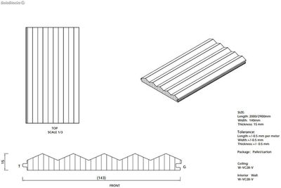 Las tablas de bambú absorben el ruido paneles de pared para edificios - Foto 4