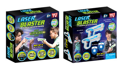 Laser Blaster- set da due pistole laser per un divertimento garantito