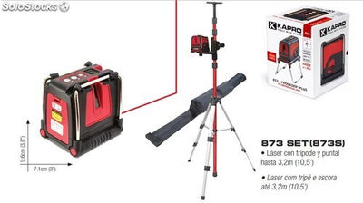 Laser Rojo 3 linea+tripod ref.58730 - Foto 5