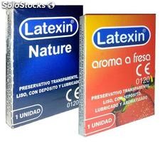 Latexin, Kondome in einzelne Pakete für Automaten