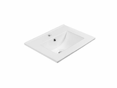 Lavabo ceramico Denia 51x36 per a mobile da bagno di 50x35