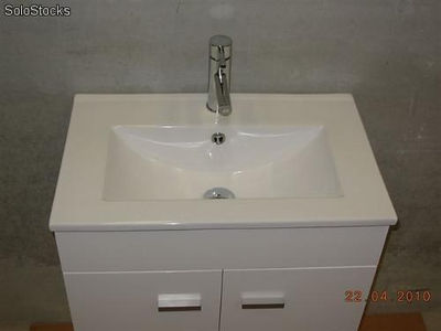 Lavabo ceramico Denia 61x39 per a mobile da bagno di 60x38