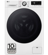 Lavadora LG F4WR7011AGW, 11Kg, 1400rpm, Clase A -10%, 48 kWh por 100 ciclos,