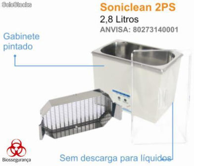 Lavadora Ultra-Sônica-SoniClean 2PS-Fria