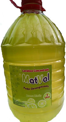 Lavaloza Concentrado con aroma a Limón 5 Litros