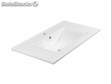 Lavamanos ceramica 81x46 para mueble de baño 80x45 serie O8046