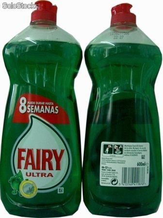 Gel lavavajillas a mano Fairy Ultra Original 780 ml + 780 ml Pack de 2 Fairy