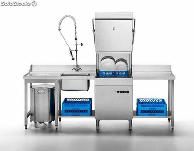 Lave-vaisselle S-100V 400/50/3 (avec condenseur de vapeur) - Photo 2