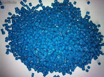 Ldpe aufbereitet Granulat blaue Farbe - Foto 2