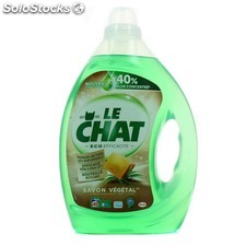 Le Chat Lessive Liqiude Au Savon Vegetal Le Bidon De Lessive De 2l