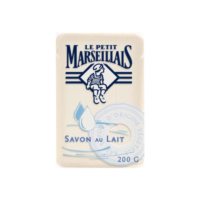 Le Petit Marseillais Savon au lait : le savon de 200 g - Photo 2