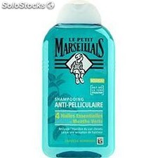 Le Petit Marseillais Shampooing anti-pelliculaire menthe : le flacon de 250 ml