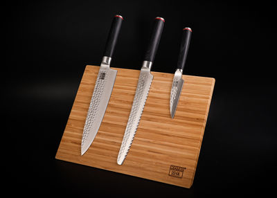 Le Set Essentiel KOTAI : 3 couteaux (couteau d&amp;#39;office + Gyuto + couteau à pain) - Photo 2
