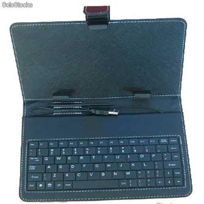 Leather Case 7 pulgadas Teclado para Tablet - Foto 3