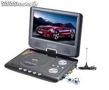 Lecteur de dvd portable avec écran lcd tv ,usb SD,jeux,copie 9&quot;