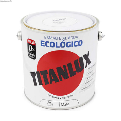 Leczenie Titanlux 02t056625 Baza lakier Do wody Biały 2,5 L 2,5 L