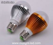 Led ampolleta 5watts, e27, blanco color