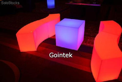 Led Beleuchtung Bench , Led Stühle für Veranstaltungen
